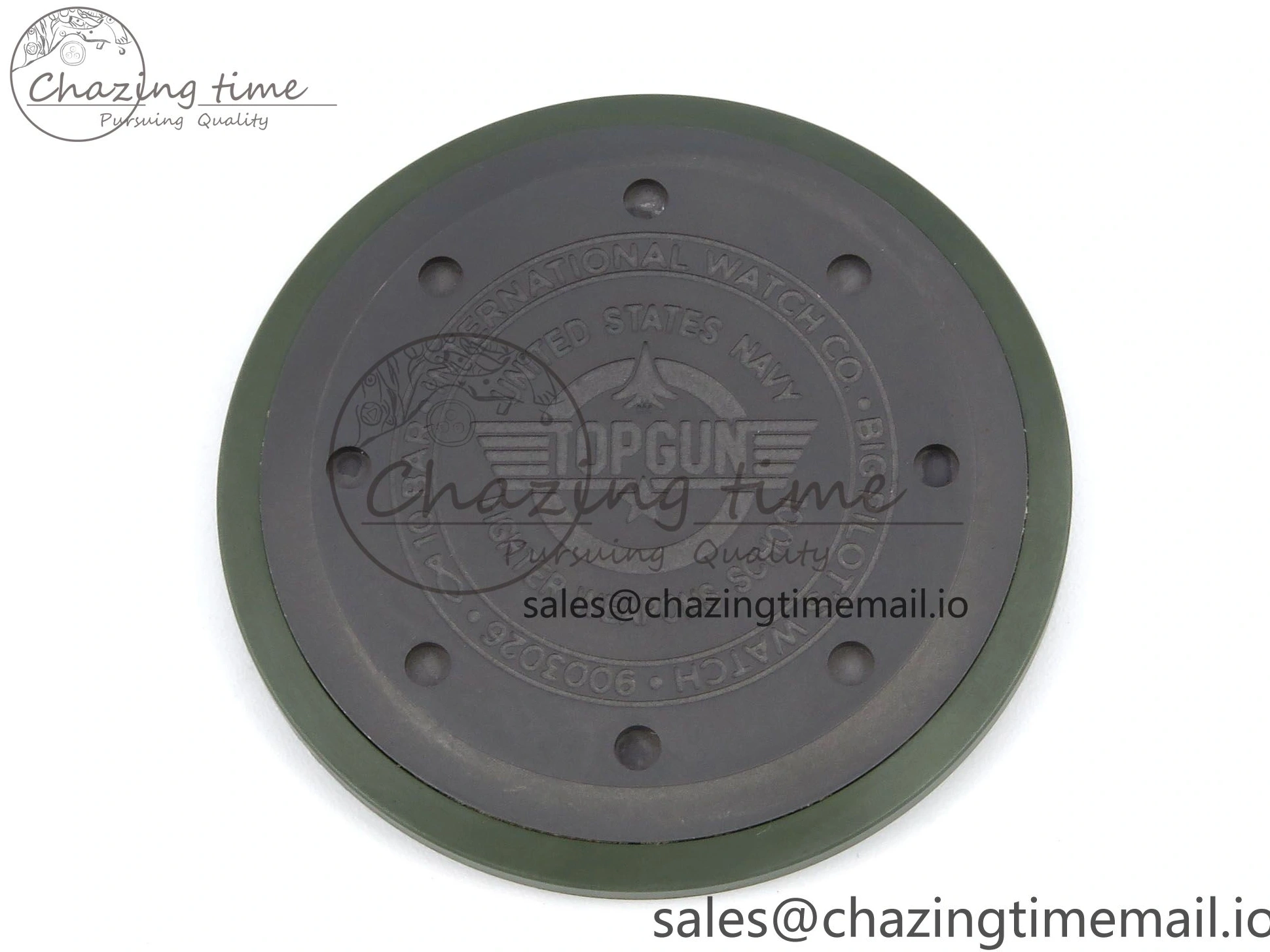 MIROTIME 0515 Big Pilot IW329802 M+F 1:1 Best Edition Green Dial on Green Nylon Strap MY Unique 7002